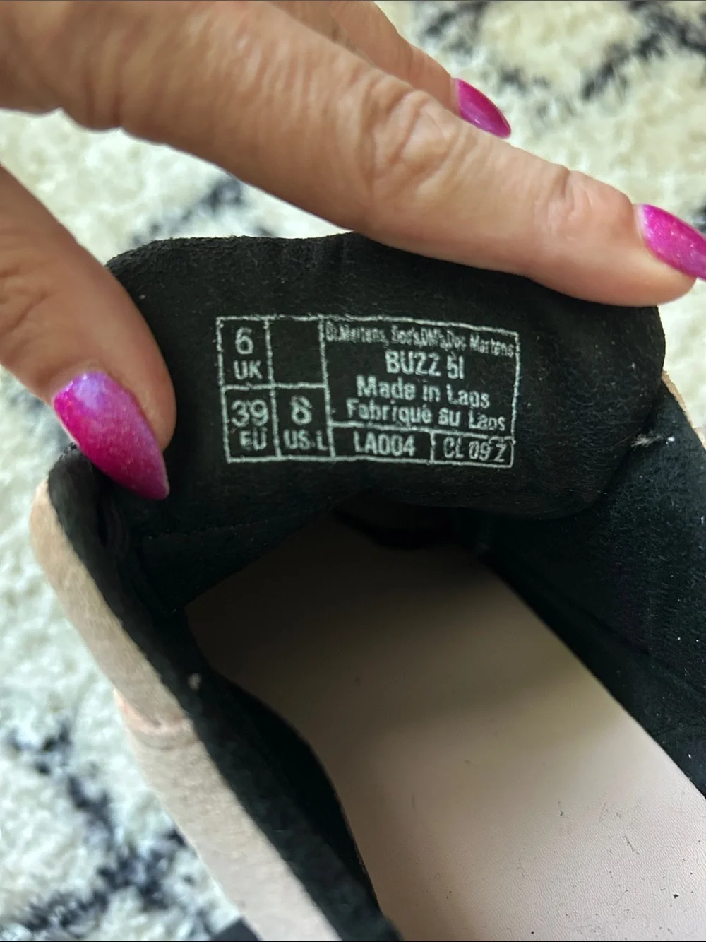 Dr. Martens Pink & Leopard Platform Lace-Up Shoes